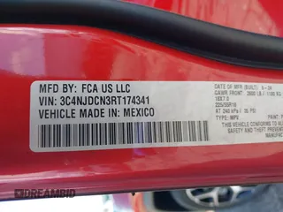 2024 Jeep Compass Limited z VIN 3C4NJDCN3RT174341, wystawiony jako IAAI lot #41931933 z przebiegiem Nie podano mil oraz . Historia ofert i sprzedaży dostępna na DreamBid. Obrazek 9.