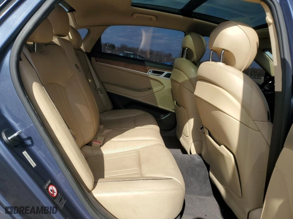 2015 Hyundai Genesis 3.8L with VIN KMHGN4JE7FU049937, listed as a Copart auction lot 50612825 with 79,720 mi miles and Salvage Title. Bid and sale history available at carsss.com. Image 10.