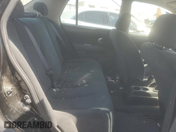 2011 Nissan Versa S with VIN 3N1BC1APXBL413134, listed as a Copart auction lot 57322405 with 161,808 mi miles and Salvage title. Bid and sale history available at DreamBid. Image 10.