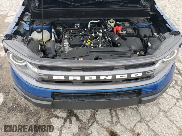2023 Ford Bronco Sport Big Bend z VIN 3FMCR9B64PRE37725, wystawiony jako Copart lot #63499955 z przebiegiem 21 530 mil mil oraz Szkoda całkowita • Salvage title. Historia ofert i sprzedaży dostępna na DreamBid. Obrazek 12.