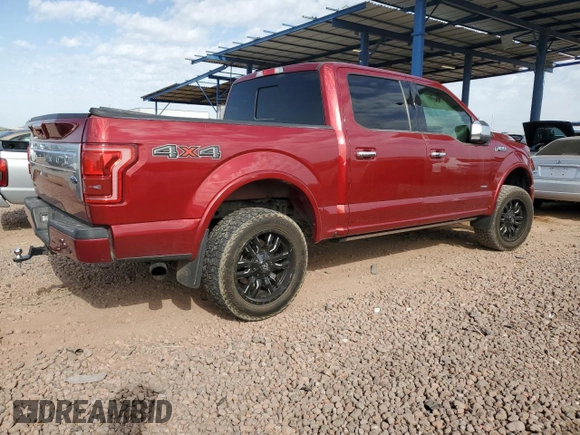 2015 Ford F-150 XLT with VIN 1FTEW1EG1FFB62046, listed as a Copart auction lot 50023775 with 88,135 mi miles and Salvage Title. Bid and sale history available at DreamBid. Image 3.