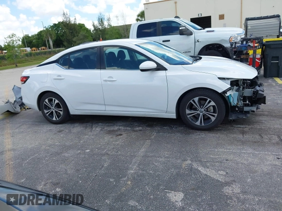 2022 Nissan Sentra SV z VIN 3N1AB8CV7NY287969, wystawiony jako IAAI lot #42501611 z przebiegiem 55 975 mil mil oraz . Historia ofert i sprzedaży dostępna na DreamBid. Obrazek 14.