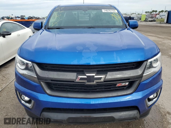 2019 Chevrolet Colorado z VIN 1GCHSDEN0K1133444, wystawiony jako Copart lot #74676744 z przebiegiem 38 790 mil mil oraz Nie do naprawy • Non repairable. Historia ofert i sprzedaży dostępna na DreamBid. Obrazek 5.