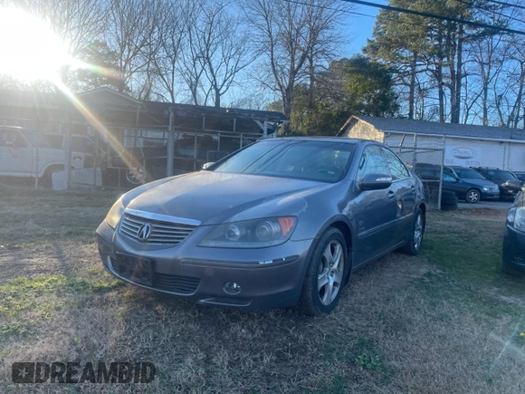 2008 Acura RL with VIN JH4KB16538C002216, listed as a Copart auction lot 85506324 with 254,904 mi miles and Clean Title. Bid and sale history available at DreamBid. Image 2.