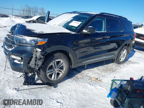 2024 Ford Explorer XLT z VIN 1FMSK8DH0RGA31329, wystawiony jako IAAI lot #41343866 z przebiegiem 20 990 mil mil oraz . Historia ofert i sprzedaży dostępna na DreamBid. Obrazek 20.