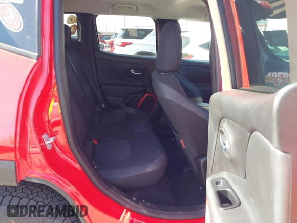2019 Jeep Renegade Trailhawk with VIN ZACNJBC19KPK09606, listed as a IAAI auction lot 42002002 with 25,646 mi miles and . Bid and sale history available at DreamBid. Image 8.