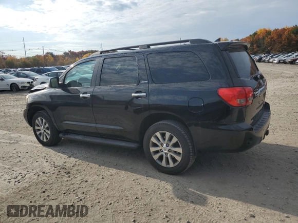 2016 Toyota Sequoia Limited with VIN 5TDJY5G11GS127999, listed as a Copart auction lot 76986164 with 93,254 mi miles and Salvage Title. Bid and sale history available at carsss.com. Image 2.