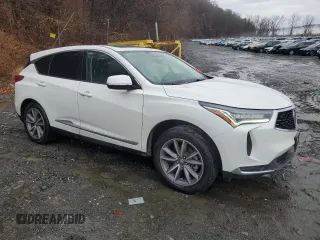 2023 Acura RDX w/Technology Package with VIN 5J8TC2H56PL004094, listed as a Copart auction lot 84284554 with 41,386 mi miles and Salvage Title. Bid and sale history available at carsss.com. Image 4.