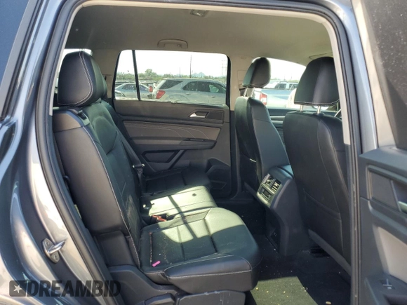 2023 Volkswagen Atlas SE with VIN 1V2WP2CA4PC553201, listed as a Copart auction lot 71232234 with 22,828 mi miles and Salvage title. Bid and sale history available at DreamBid. Image 10.