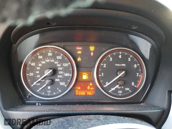 2007 BMW 3 Series 328xi with VIN WBAWC33507PC86539, listed as a Copart auction lot 43859145 with 212,200 mi miles and Non Repairable. Bid and sale history available at DreamBid. Image 9.