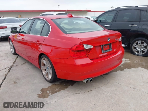 2006 BMW 3 Series 330i with VIN WBAVB33576KR78059, listed as a IAAI auction lot 42414372 with 81,571 mi miles and . Bid and sale history available at DreamBid. Image 3.