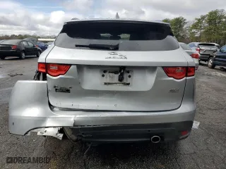 2017 Jaguar F-PACE 35t R-Sport with VIN SADCL2BV1HA060887, listed as a Copart auction lot 45260875 with 111,718 mi miles and Salvage Title. Bid and sale history available at carsss.com. Image 6.