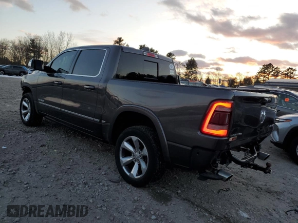 2020 Ram 1500 Limited with VIN 1C6SRFHT5LN138504, listed as a Copart auction lot 88055375 with 82,716 mi miles and Salvage Title. Bid and sale history available at carsss.com. Image 2.