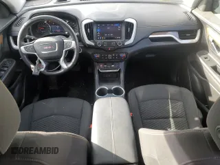 2020 GMC Terrain SLE with VIN 3GKALTEV0LL195174, listed as a Copart auction lot 47035275 with 57,105 mi miles and Salvage Title. Bid and sale history available at carsss.com. Image 8.