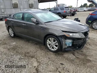 2013 Kia Optima EX with VIN 5XXGN4A77DG199460, listed as a Copart auction lot 53984215 with 78,612 mi miles and Salvage Title. Bid and sale history available at carsss.com. Image 4.