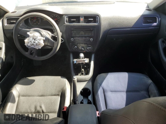 2012 Volkswagen Jetta SE with VIN 3VWDX7AJ5CM350994, listed as a Copart auction lot 48696755 with 116,674 mi miles and Salvage title. Bid and sale history available at DreamBid. Image 8.