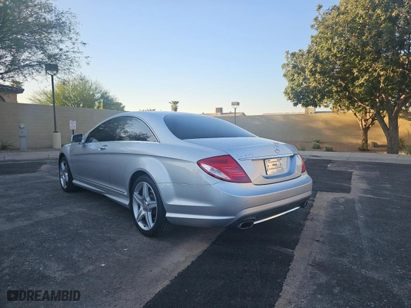 2010 Mercedes-Benz CL-Class CL 550 with VIN WDDEJ8GB2AA023838, listed as a Copart auction lot 75137364 with NaN miles and Clean Title. Bid and sale history available at carsss.com. Image 3.