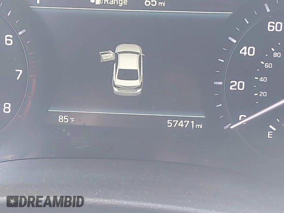 2019 Genesis G80 3.8L with VIN KMHGN4JE6KU296277, listed as a IAAI auction lot 42826288 with 57,471 mi miles and . Bid and sale history available at DreamBid. Image 15.