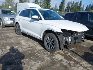 2023 Audi Q5 S line Prestige with VIN WA1FAAFY1P2004173, listed as a IAAI auction lot 42004446 with 29,335 mi miles. Bid and sale history available at carsss.com. Image 1.