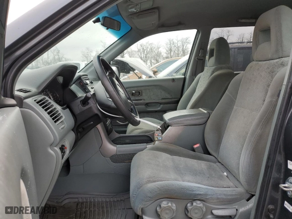 2004 Honda Pilot LX with VIN 2HKYF18164H543186, listed as a Copart auction lot 43114525 with 139,823 mi miles and Salvage Title. Bid and sale history available at carsss.com. Image 7.