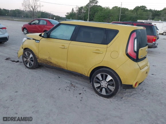 2014 Kia Soul ! with VIN KNDJX3A59E7054911, listed as a IAAI auction lot 41880747 with 133,830 mi miles. Bid and sale history available at carsss.com. Image 3.
