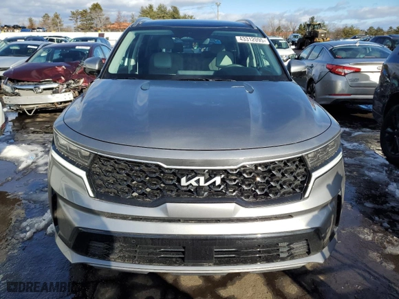 2024 Kia Sorento Plug-In Hybrid SX Prestige with VIN KNDRMDLH6R5236429, listed as a Copart auction lot 43312095 with 11,390 mi miles and Salvage Title. Bid and sale history available at carsss.com. Image 5.