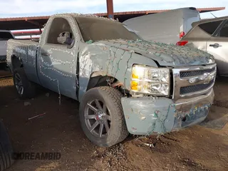 2008 Chevrolet Silverado 1500 Work Truck with VIN 1GCEK14C48Z308399, listed as a IAAI auction lot 41409910 with 39,268 mi miles. Bid and sale history available at carsss.com. Image 1.