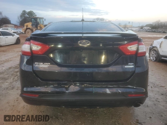 2016 Ford Fusion SE with VIN 3FA6P0HD9GR373521, listed as a Copart auction lot 43463435 with 130,797 mi miles and Salvage title. Bid and sale history available at DreamBid. Image 6.