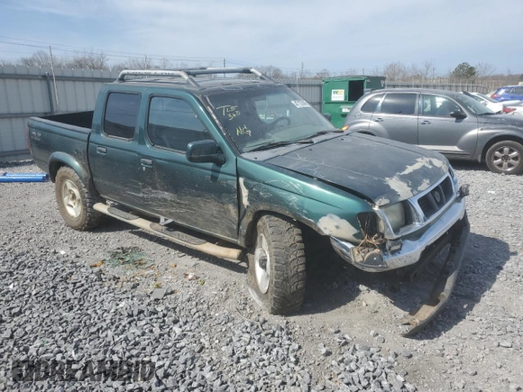 2000 Nissan Frontier XE with VIN 1N6ED27Y4YC382199, listed as a Copart auction lot 47127045 with 207,449 mi miles and Salvage title. Bid and sale history available at DreamBid. Image 4.