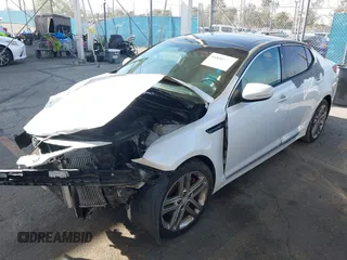 2013 Kia Optima SX with VIN 5XXGR4A62DG175031, listed as a IAAI auction lot 41835113 with 186,084 mi miles. Bid and sale history available at carsss.com. Image 17.