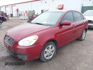 2011 Hyundai Accent GLS with VIN KMHCN4AC8BU597226, listed as a IAAI auction lot 41963682 with 166,020 mi miles and . Bid and sale history available at DreamBid. Image 2.