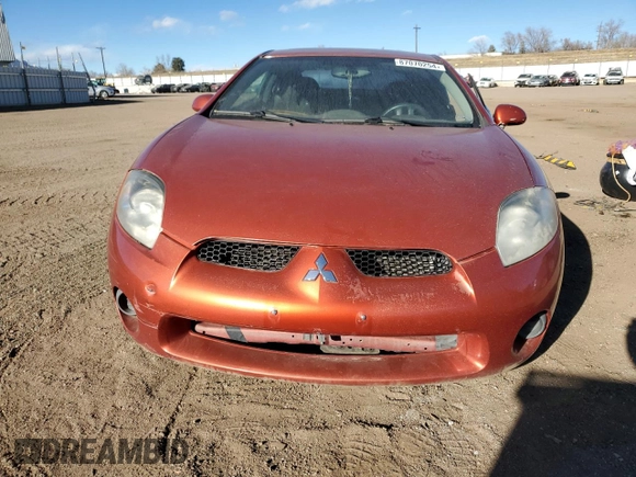 2007 Mitsubishi Eclipse GS with VIN 4A3AK24F77E037680, listed as a Copart auction lot 87070254 with 207,510 mi miles and Non Repairable. Bid and sale history available at DreamBid. Image 5.