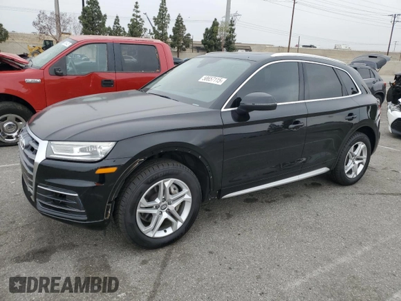 2019 Audi Q5 Premium z VIN WA1ANAFY4K2143852, wystawiony jako Copart lot #58657115 z przebiegiem 34 794 mil mil oraz Czysty tytuł • Clean title. Historia ofert i sprzedaży dostępna na DreamBid. Obrazek 1.
