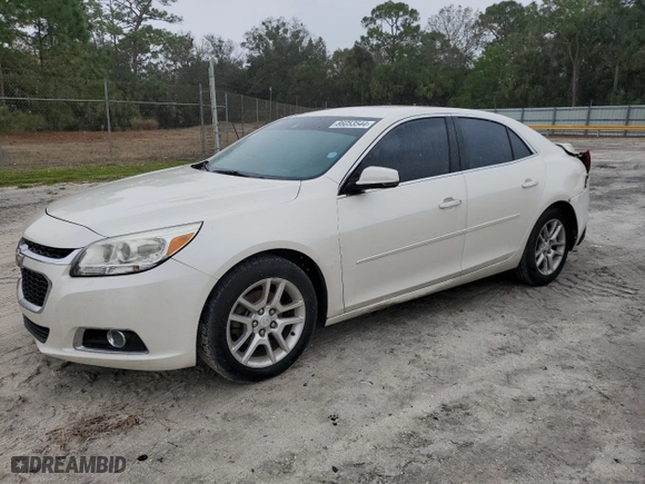 2014 Chevrolet Malibu ECO with VIN 1G11F5SR4EF112390, listed as a Copart auction lot 86053544 with 111,661 mi miles and Salvage Title. Bid and sale history available at carsss.com. Image 1.