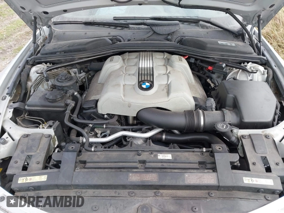 2005 BMW 6 Series 645Ci with VIN WBAEK73475B322960, listed as a IAAI auction lot 41044973 with Not Provided miles. Bid and sale history available at carsss.com. Image 10.
