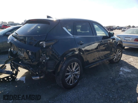 2023 Mazda CX-5 Signature with VIN JM3KFBXYXP0290991, listed as a Copart auction lot 41408485 with 19,952 mi miles and Salvage Title. Bid and sale history available at carsss.com. Image 3.