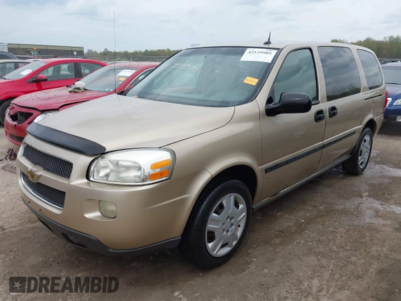 2006 Chevrolet Uplander LS Fleet with VIN 1GNDV23L96D178759, listed as a IAAI auction lot 42129985 with 134,612 mi miles. Bid and sale history available at carsss.com. Image 17.