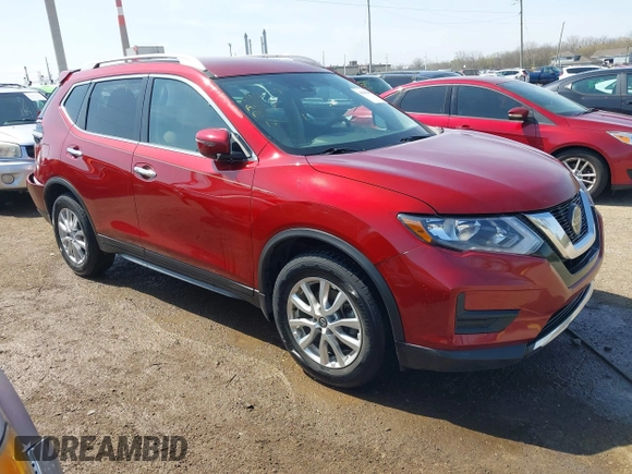 2019 Nissan Rogue SV with VIN 5N1AT2MT3KC721034, listed as a IAAI auction lot 41909688 with 27,054 mi miles and . Bid and sale history available at DreamBid. Image 1.