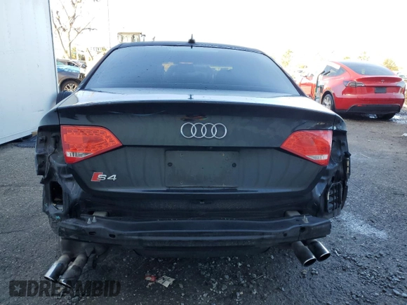 2011 Audi S4 Prestige with VIN WAUKGAFL3BA163294, listed as a Copart auction lot 85260404 with 116,723 mi miles and Salvage Title. Bid and sale history available at carsss.com. Image 6.