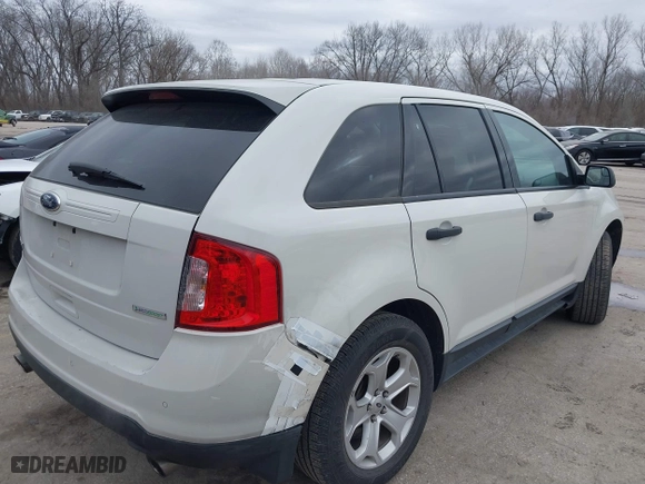 2013 Ford Edge SE with VIN 2FMDK3G92DBB29908, listed as a IAAI auction lot 41503542 with 161,397 mi miles. Bid and sale history available at carsss.com. Image 4.