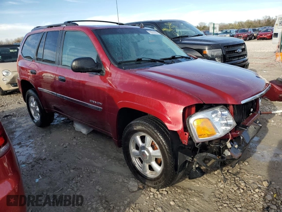 2006 GMC Envoy SLT with VIN 1GKDS13S762259102, listed as a Copart auction lot 79233224 with 125,404 mi miles and Salvage Title. Bid and sale history available at carsss.com. Image 4.
