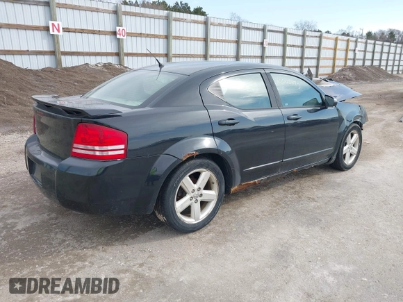 2008 Dodge Avenger SXT with VIN 1B3LC56R78N579396, listed as a IAAI auction lot 41771232 with Not Provided miles and . Bid and sale history available at carsss.com. Image 4.