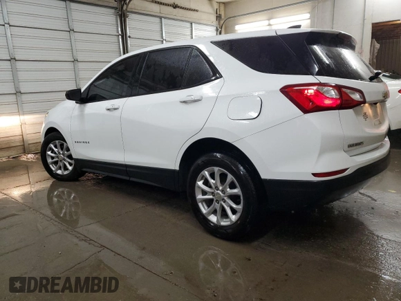 2019 Chevrolet Equinox LS with VIN 3GNAXSEV3KS667356, listed as a Copart auction lot 82869984 with 61,514 mi miles and Salvage Title. Bid and sale history available at DreamBid. Image 2.