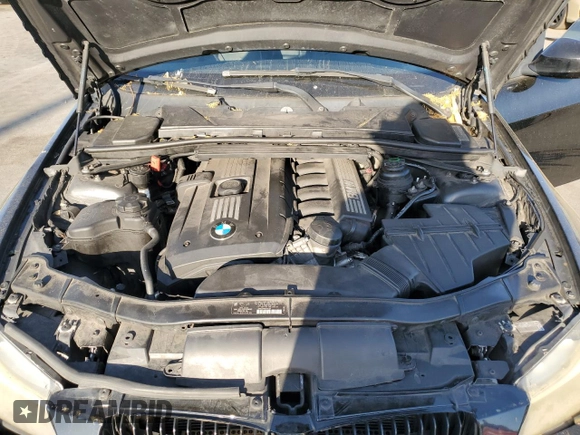 2011 BMW 3 Series 328i with VIN WBAPH7G58BNN05840, listed as a Copart auction lot 57137225 with 177,359 mi miles and Non repairable. Bid and sale history available at DreamBid. Image 12.