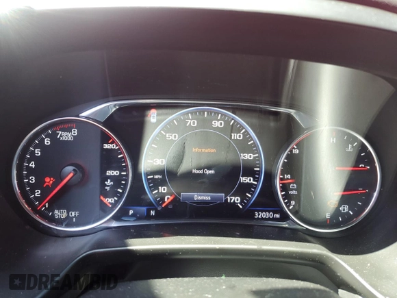 2023 Chevrolet Blazer RS with VIN 3GNKBKRSXPS190337, listed as a Copart auction lot 53292455 with 32,030 mi miles and Salvage title. Bid and sale history available at DreamBid. Image 9.