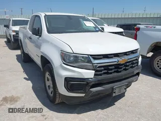 2021 Chevrolet Colorado 2WD Work Truck z VIN 1GCHSBEA7M1185125, wystawiony jako IAAI lot #42254911 z przebiegiem 85 544 mil mil oraz . Historia ofert i sprzedaży dostępna na DreamBid. Obrazek 1.