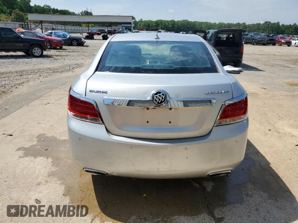 2012 Buick LaCrosse Premium 1 with VIN 1G4GD5E38CF117213, listed as a Copart auction lot 57071975 with 167,720 mi miles and Salvage title. Bid and sale history available at DreamBid. Image 6.