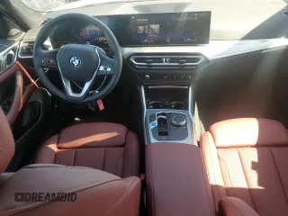 2023 BMW i4 eDrive35 with VIN WBY43AW00PFP80951, listed as a Copart auction lot 47249434 with 5,189 mi miles. Bid and sale history available at carsss.com. Image 8.