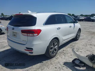 2016 Kia Sorento SX z VIN 5XYPK4A53GG183618, wystawiony jako IAAI lot #41976663 z przebiegiem 141 355 mil mil oraz . Historia ofert i sprzedaży dostępna na DreamBid. Obrazek 4.