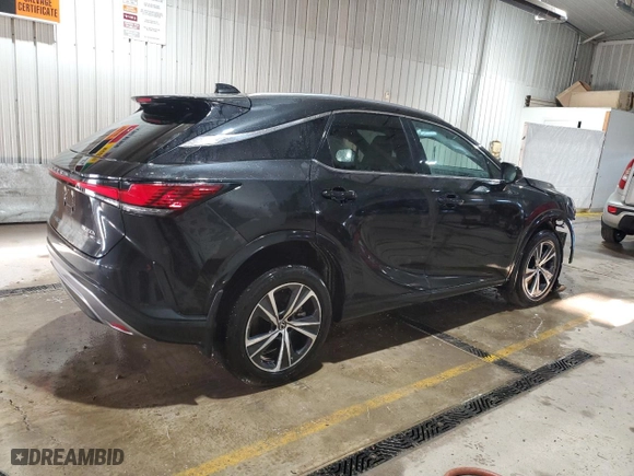 2023 Lexus RX with VIN 2T2BBMCA6PC012468, listed as a Copart auction lot 44529525 with 20,057 mi miles and Salvage Title. Bid and sale history available at carsss.com. Image 3.